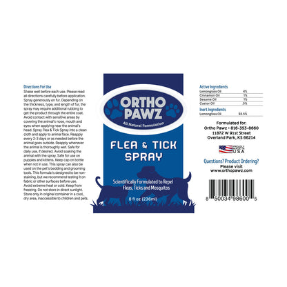 FLEA AND TICK 8 OZ